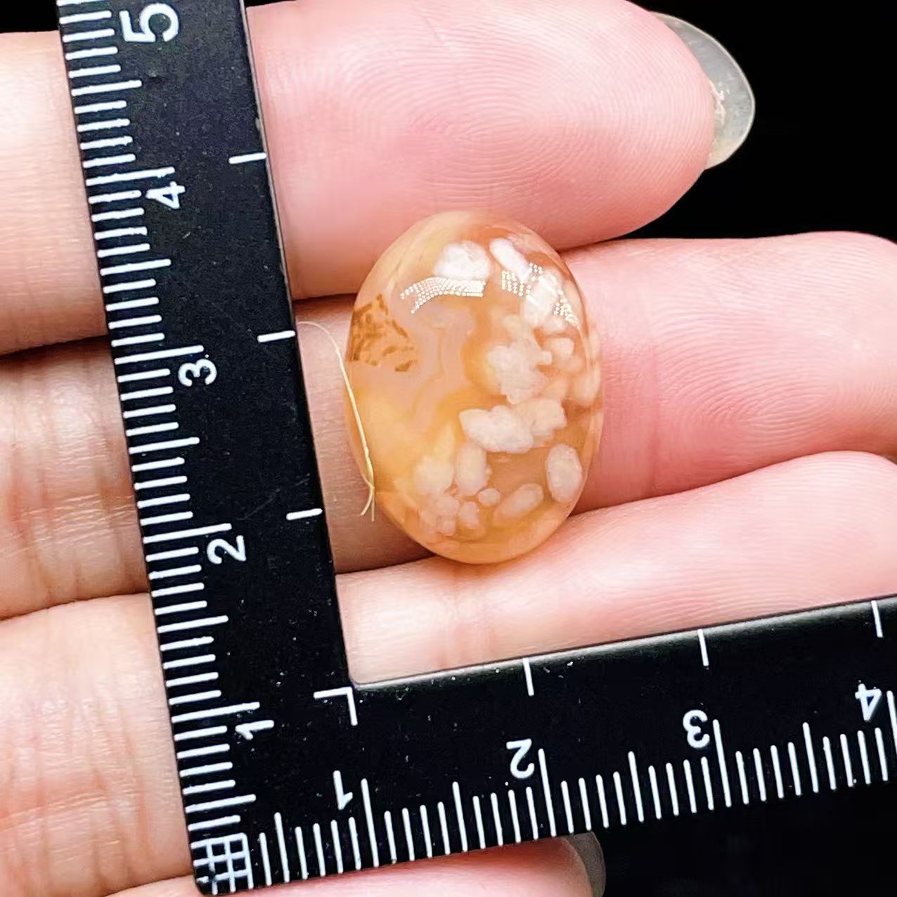 PROME 天然石【一点物】宝石質・高品質・桜瑪瑙・チェリーブロッサム