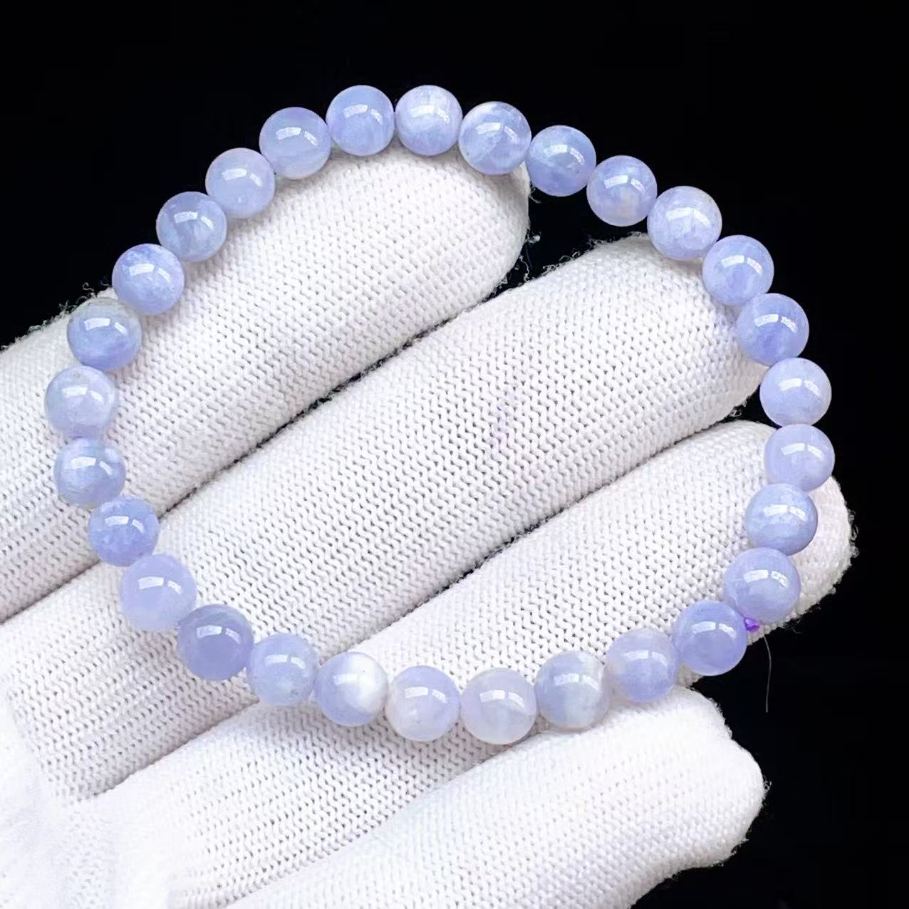 Yahoo! Yahoo!ショッピング(ヤフー ショッピング)PROME 天然石【一点物】宝石質・高品質・稀な宝石・ブルーハックマナイト・テネブレセンス・アフガニスタン産・ブレスレットV62792