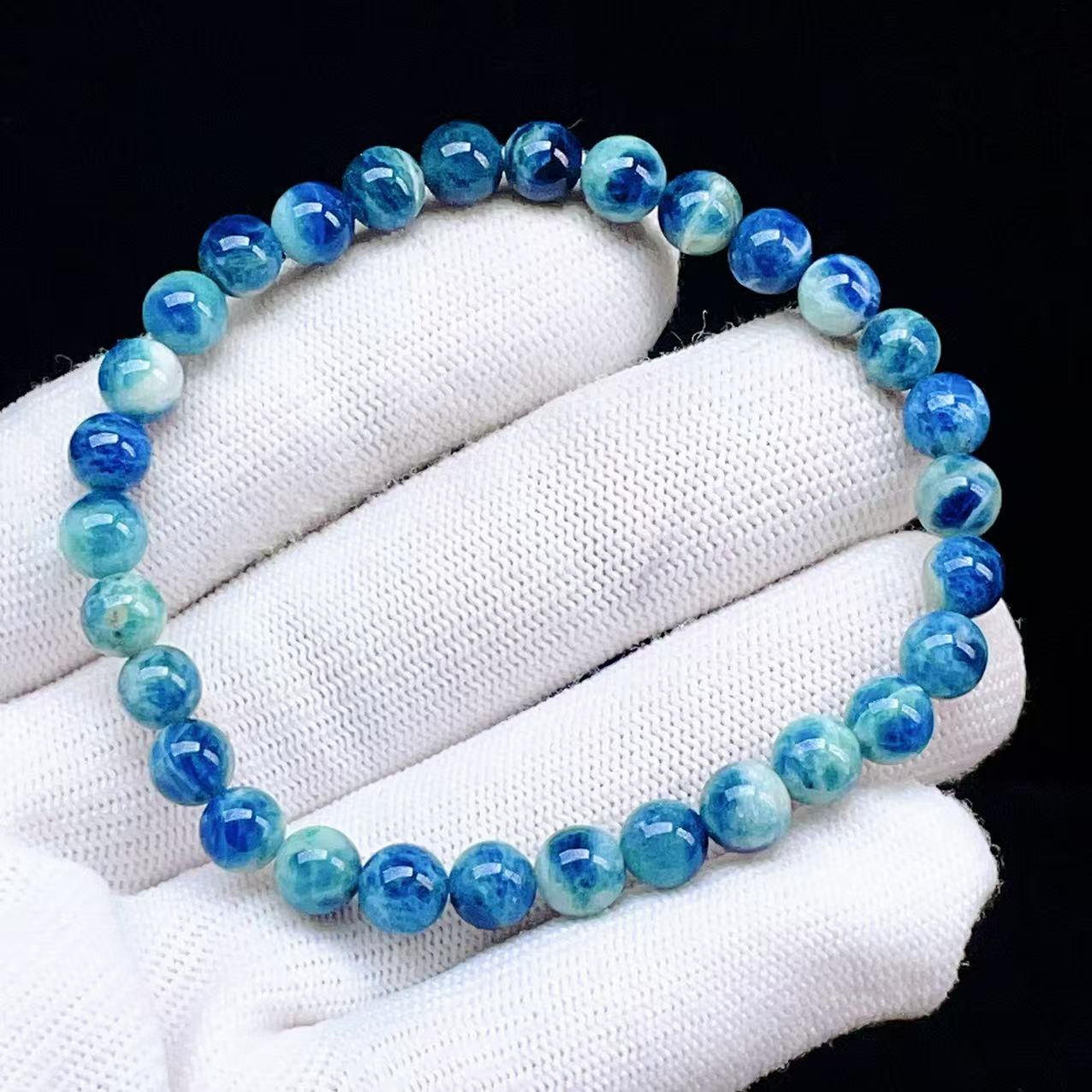 PROME 天然石【一点物】高品質・アフガナイト・アフガン石・Afghanite・アフガニスタン産・ブレスレット V63238