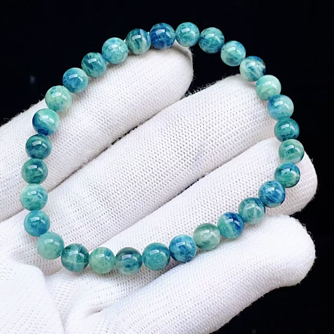 PROME 天然石【一点物】高品質・アフガナイト・アフガン石・Afghanite・アフガニスタン産・ブレスレット V63239