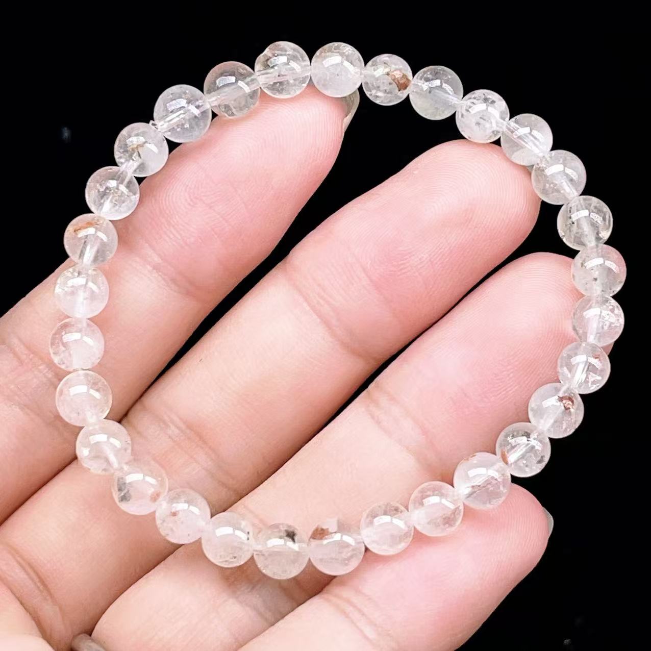 Yahoo! Yahoo!ショッピング(ヤフー ショッピング)PROME 天然石【一点物】 ・高品質・希少鉱・ハーキマーダイヤモンド・オイルインクォーツ・石油入り水晶・アメリカニューヨーク州産・ブレスレット  v63641