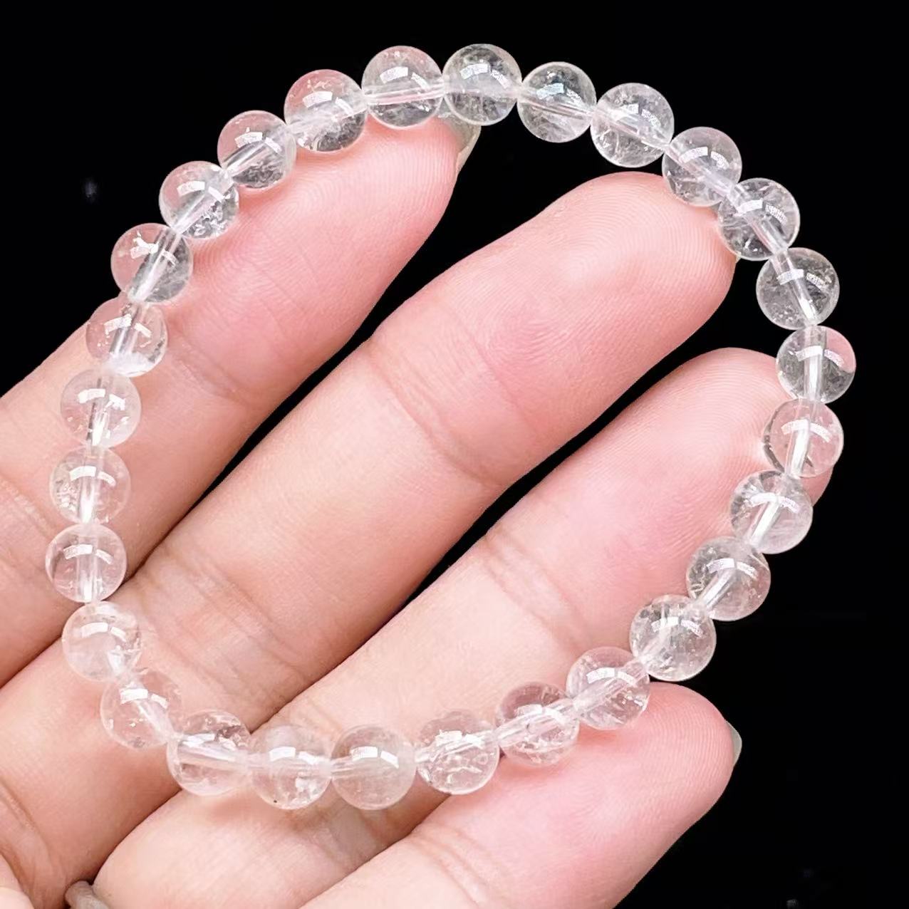 Yahoo! Yahoo!ショッピング(ヤフー ショッピング)PROME 天然石【一点物】 ・高品質・希少鉱・ハーキマーダイヤモンド・オイルインクォーツ・石油入り水晶・アメリカニューヨーク州産・ブレスレット  v63666