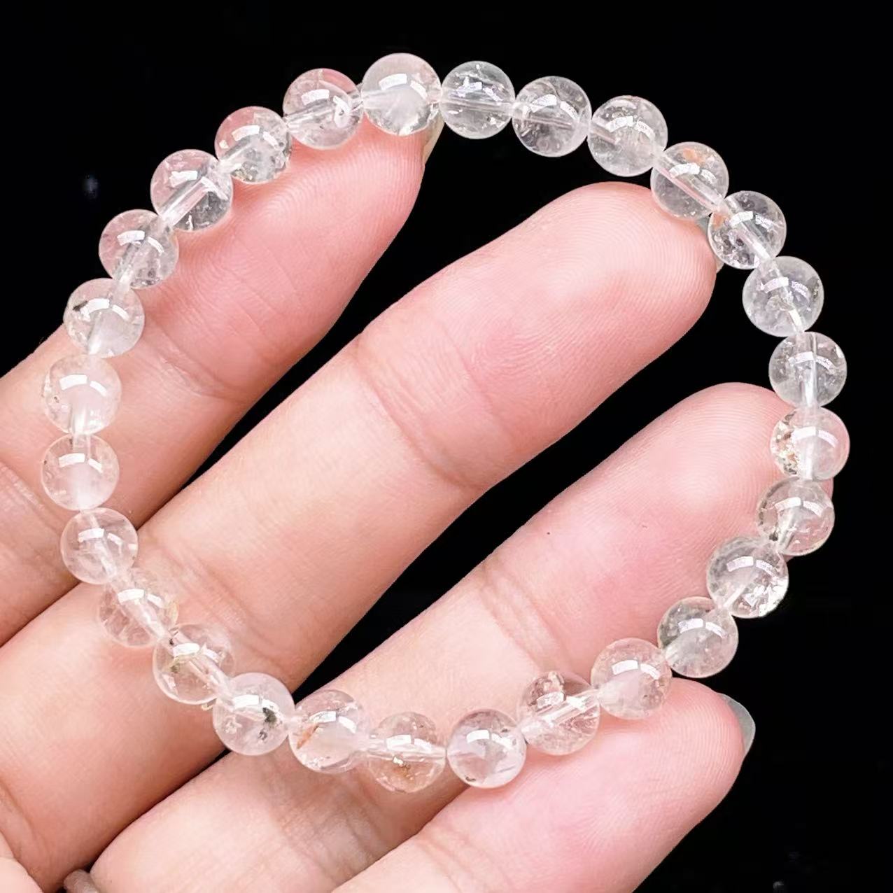 Yahoo! Yahoo!ショッピング(ヤフー ショッピング)PROME 天然石【一点物】 ・高品質・希少鉱・ハーキマーダイヤモンド・オイルインクォーツ・石油入り水晶・アメリカニューヨーク州産・ブレスレット  v63709