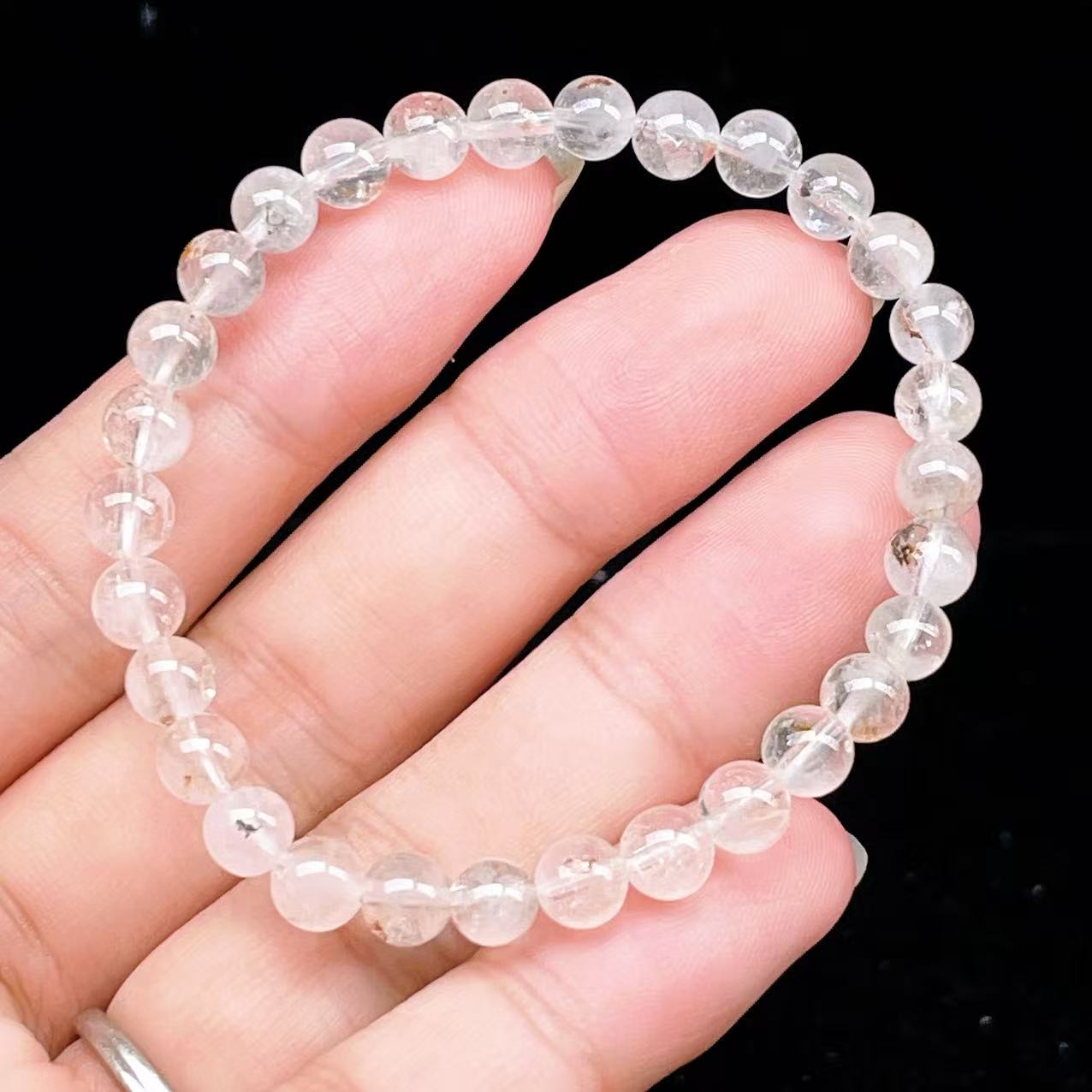 Yahoo! Yahoo!ショッピング(ヤフー ショッピング)PROME 天然石【一点物】 ・高品質・希少鉱・ハーキマーダイヤモンド・オイルインクォーツ・石油入り水晶・アメリカニューヨーク州産・ブレスレット  v63727