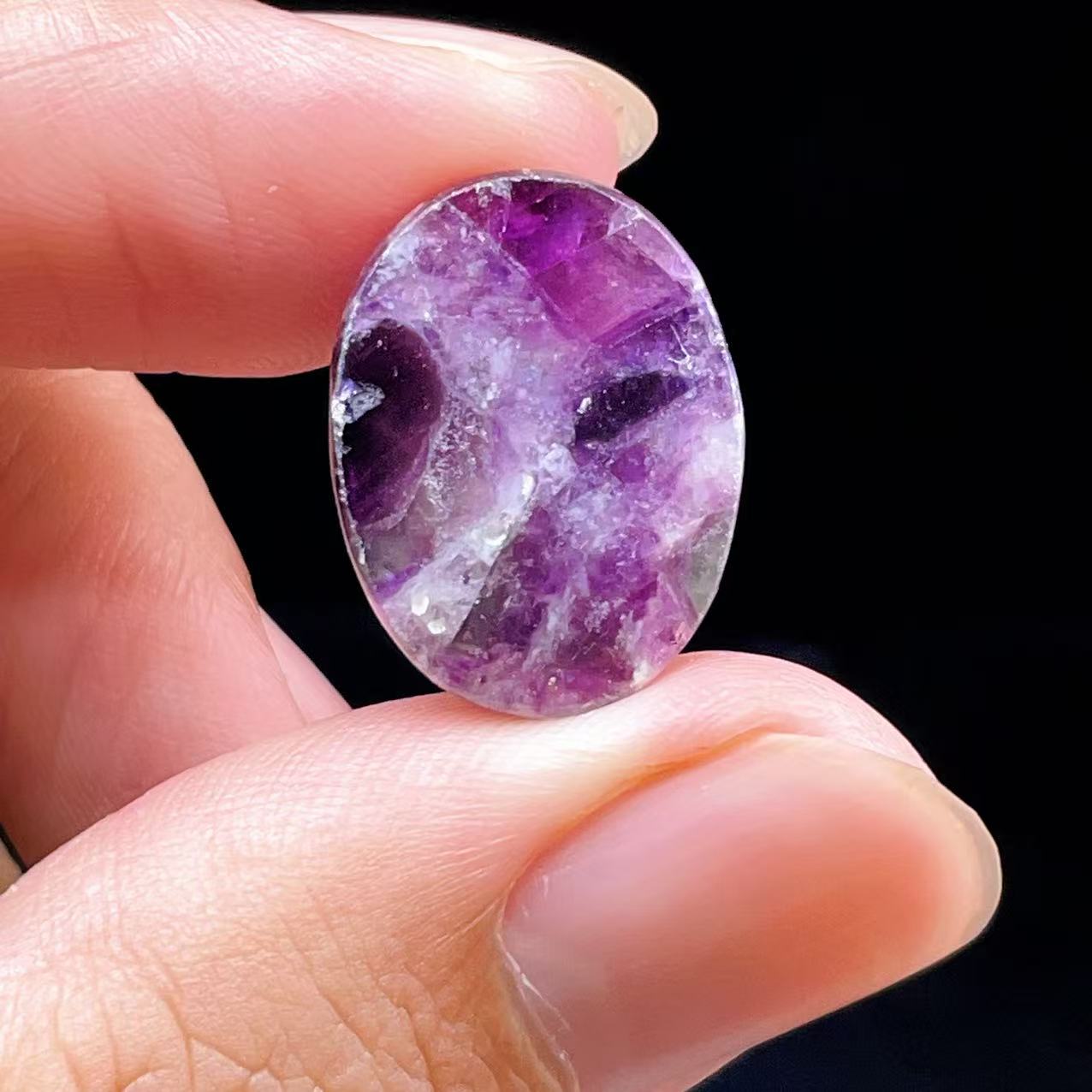 PROME 天然石【一点物】エンジェルフェザーフローライト・中国産