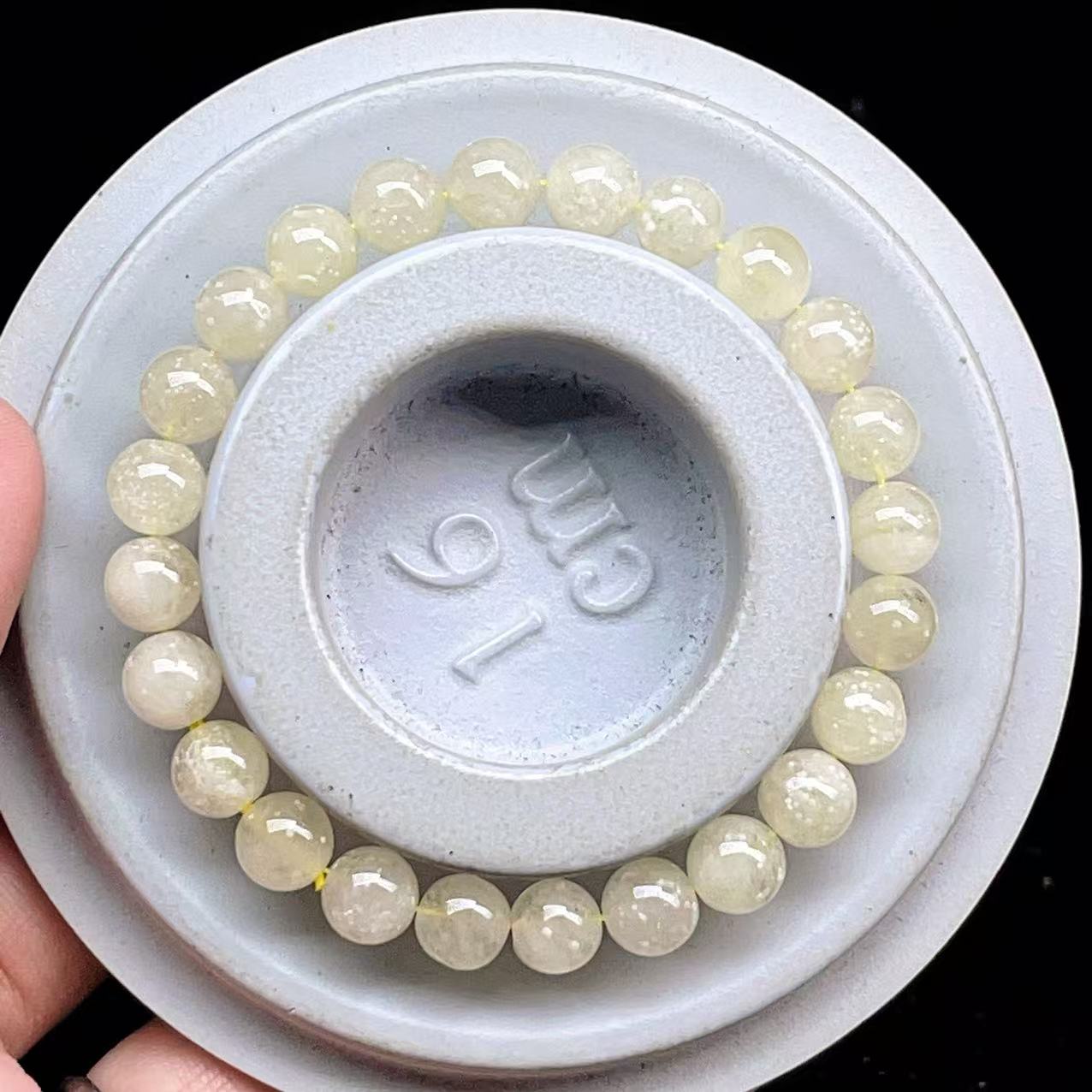 PROME 天然石【一点物】高品質・リビアングラス（希少