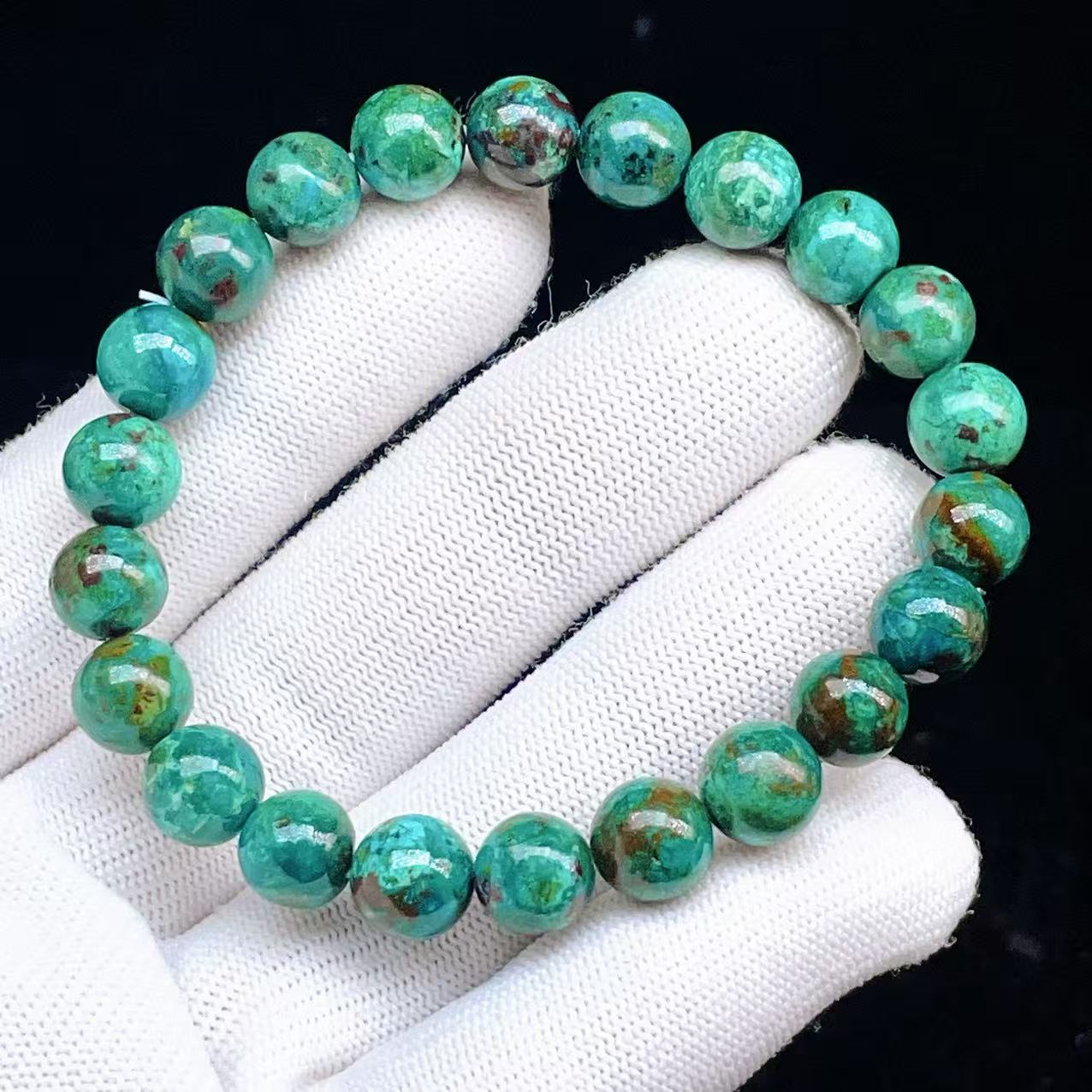 レア⭐︎ エピドート クリソコラ 水晶 銅 共生 スフィア 丸玉 天然石 モスアゲート スフィア（丸玉）02♢Moss agate ♢天然石・鉱物