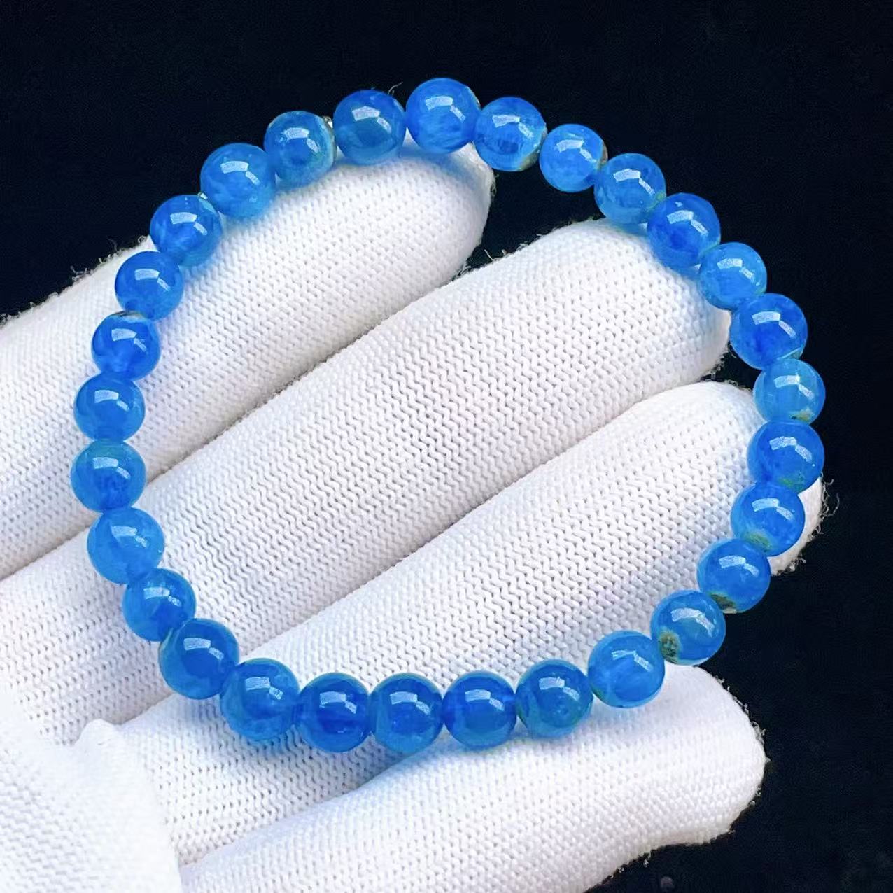 PROME 天然石【一点物】高品質・アパタイト・ブルーアパタイト