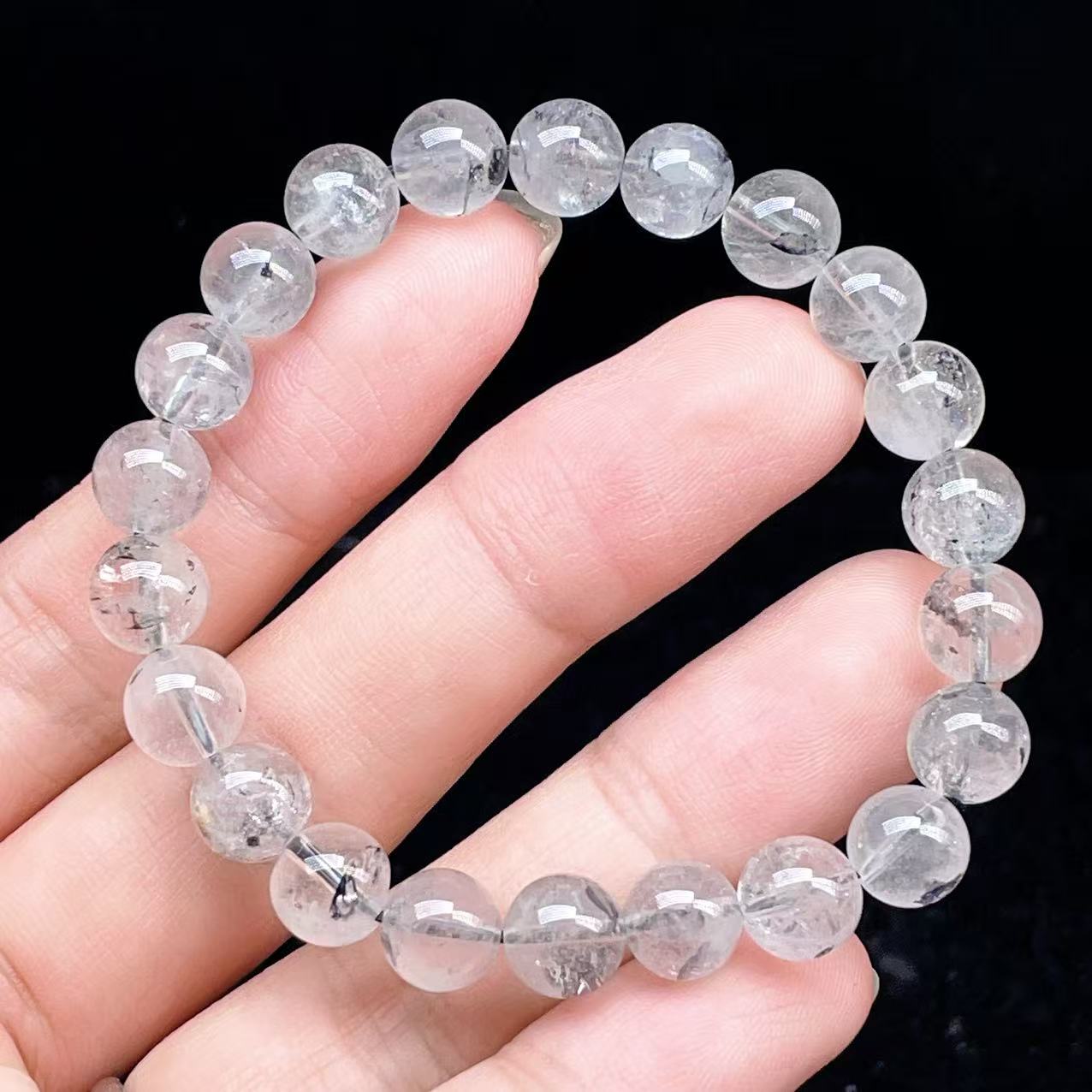 PPROME 天然石【一点物】高品質・エレスチャルクォーツ・骸骨水晶