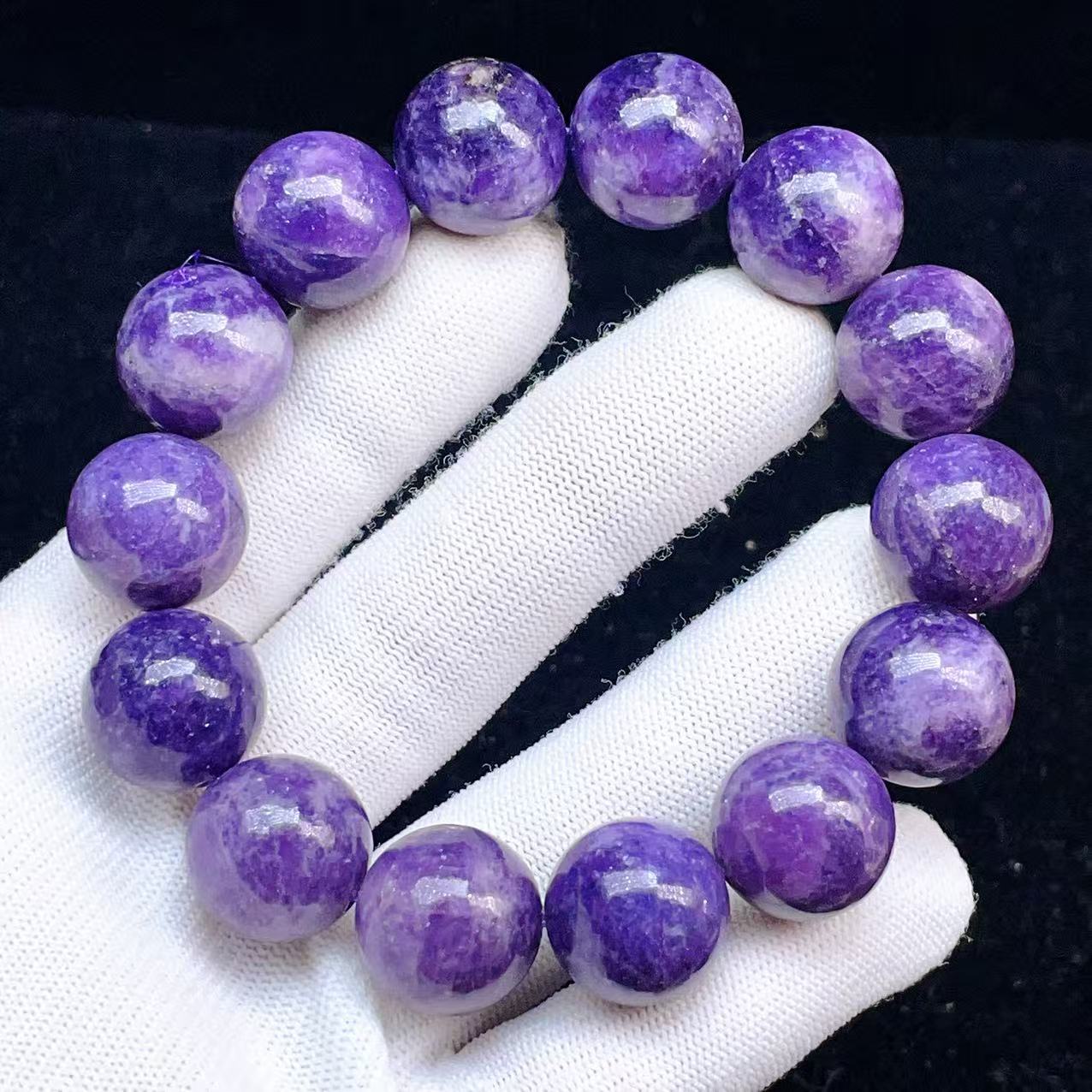 【お値打ち 一点物】天然石 ブレスレット ハンドメイド PROME 天然石【一点物】高品質・レピドライト ・リチア雲母・アメリカ