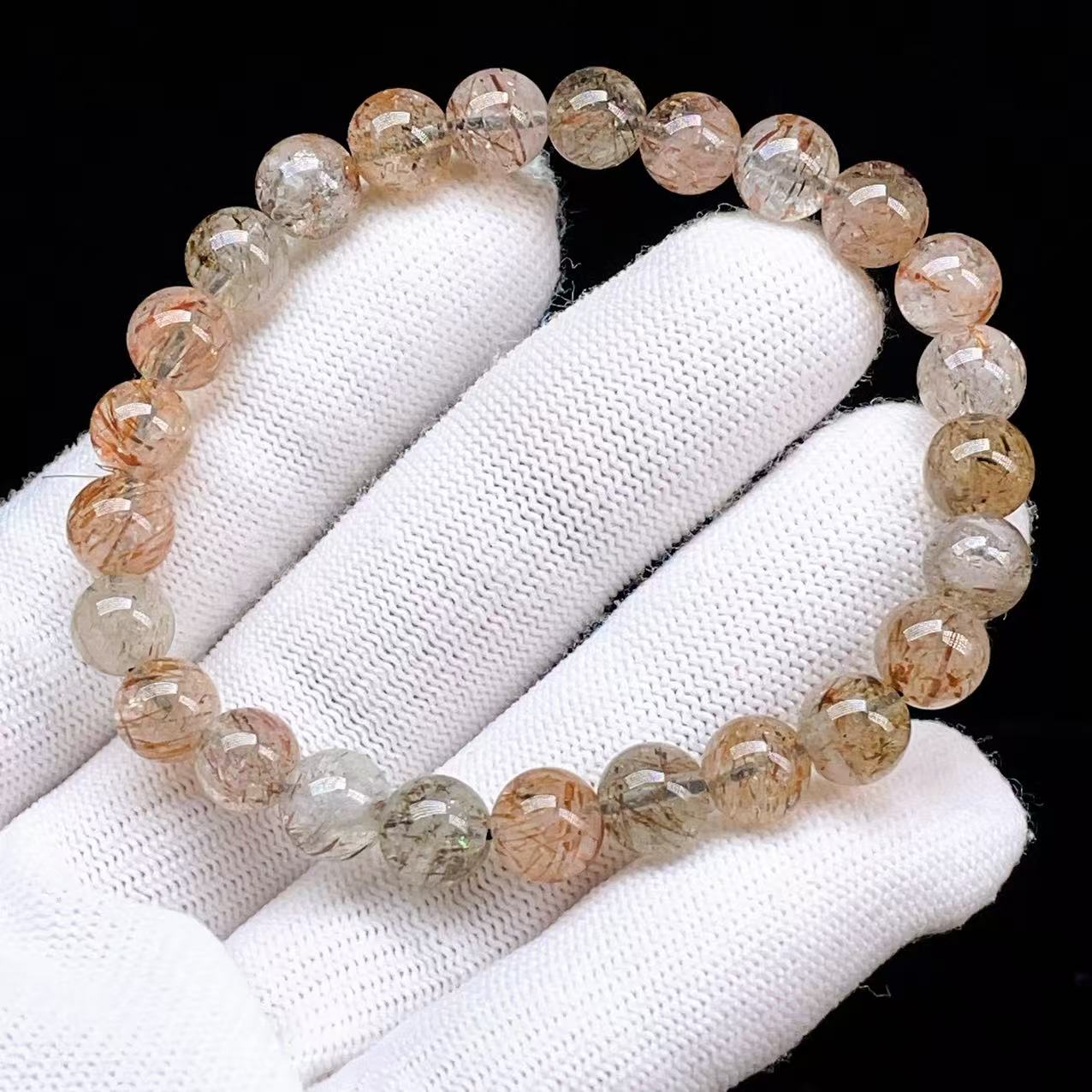 PROME 天然石【一点物】高品質・フォリエーテッドマイカインクォーツ