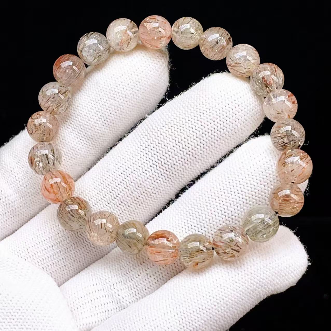 PROME 天然石【一点物】高品質・フォリエーテッドマイカインクォーツ