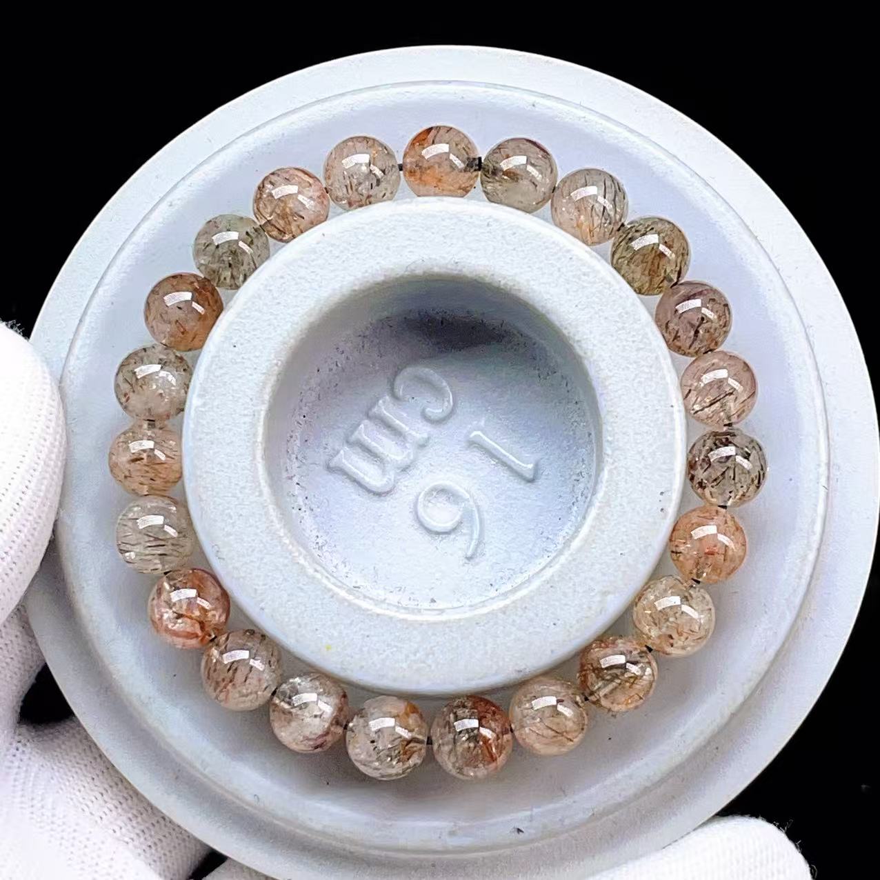 PROME 天然石【一点物】高品質・フォリエーテッドマイカインクォーツ