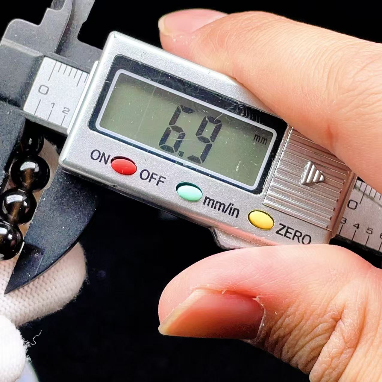 極上ブラジル産 スモーキークォーツ シルバー925パーツ ブレスレット 天然石 PROME 天然石【一点物】スモーキークォーツ・ブラジル産・ブレスレット