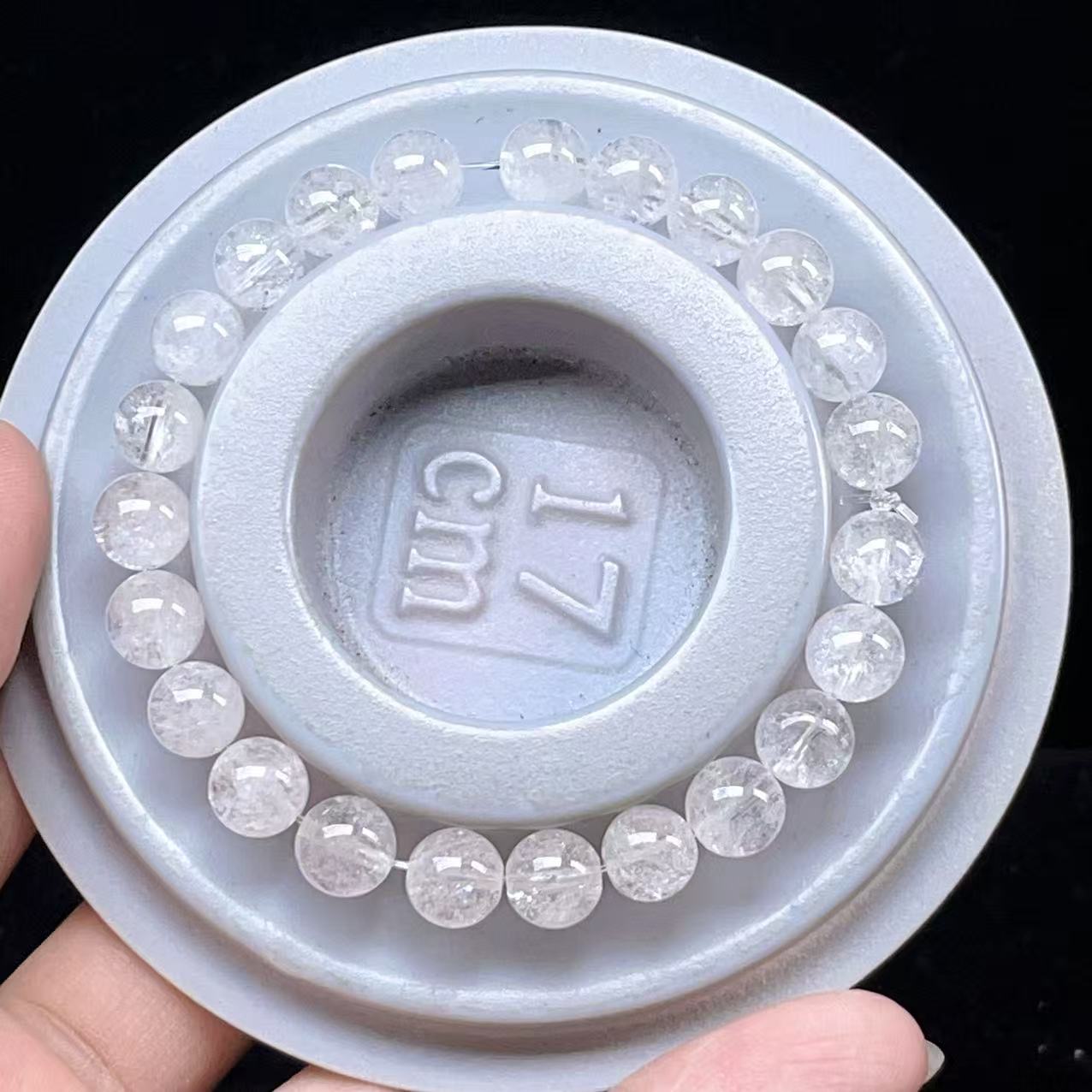 PROME 天然石【一点物】高品質・アイリスクォーツ・虹入り水晶