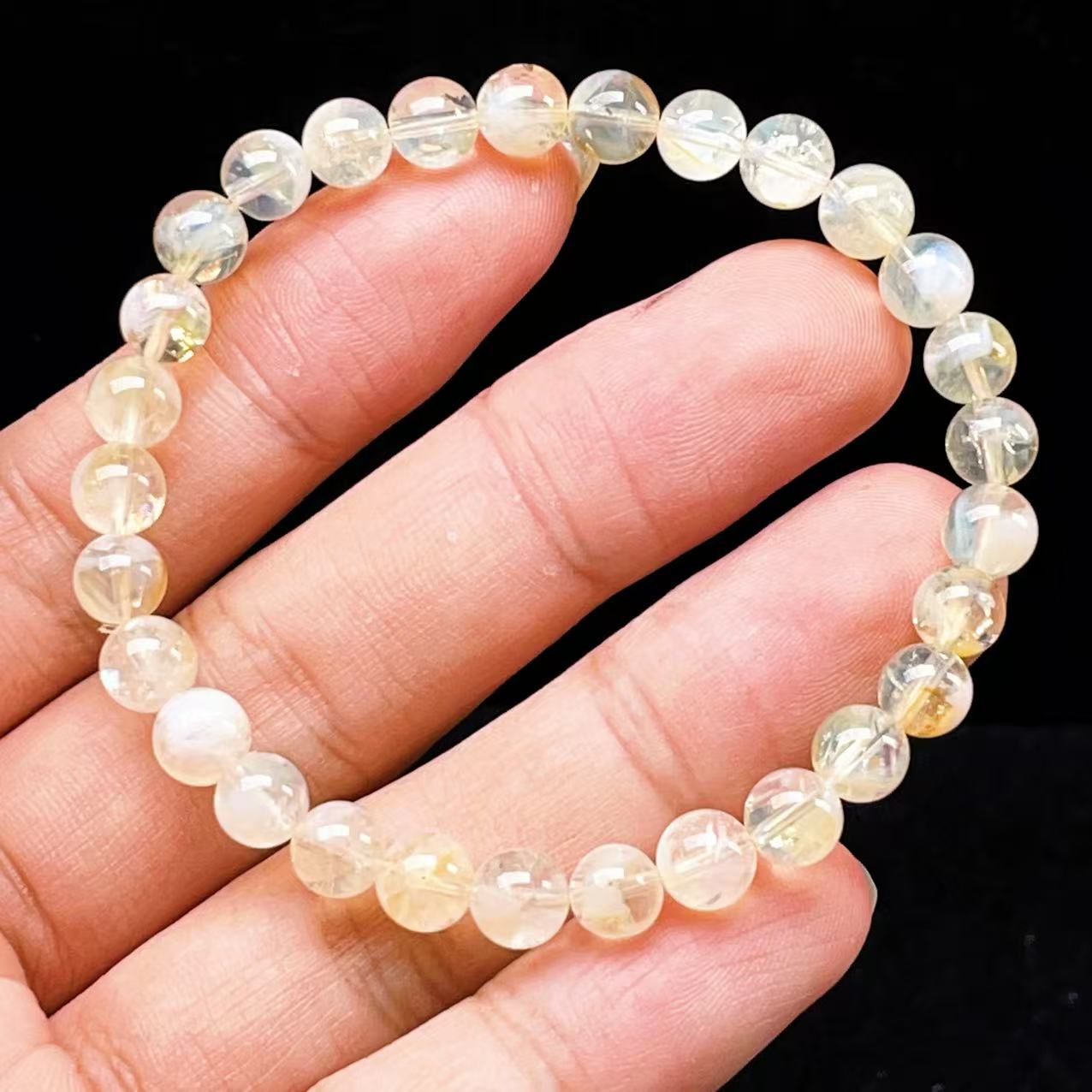 ⭐️最高品質⭐️エンジェルラダー シトリン 希少鉱物 PROME 天然石【一点物】高品質・エンジェルラダーインシトリン・ディス