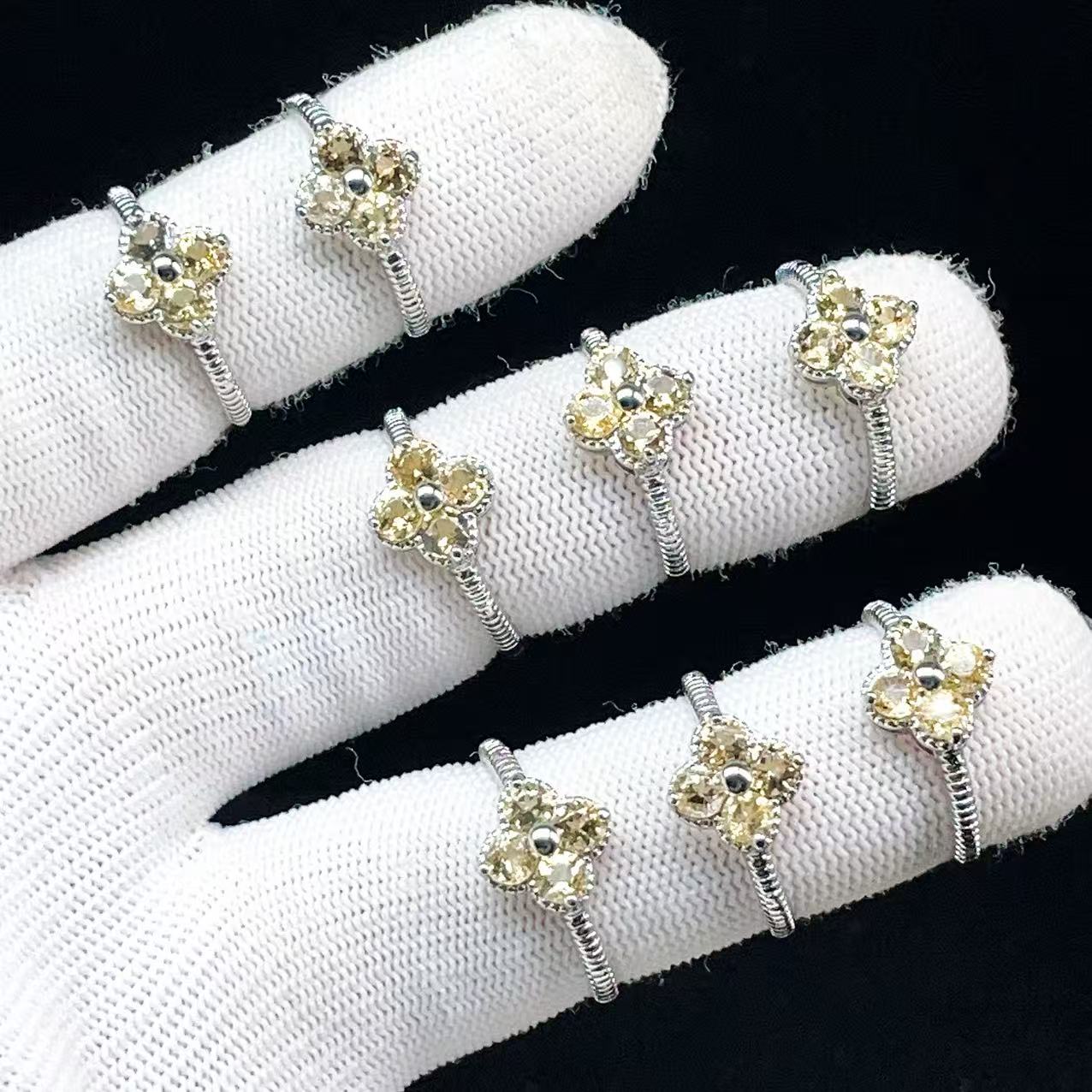 Yahoo! Yahoo!ショッピング(ヤフー ショッピング)PROME 天然石 特別仕様品・シトリン・白銅指輪・フリーサイズ・P5497
