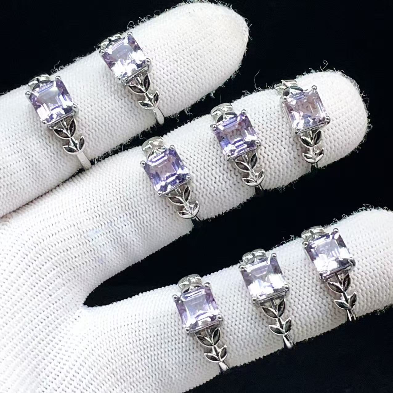 Yahoo! Yahoo!ショッピング(ヤフー ショッピング)PROME 天然石 特別仕様品・アメジスト・白銅指輪・フリーサイズ・P5501