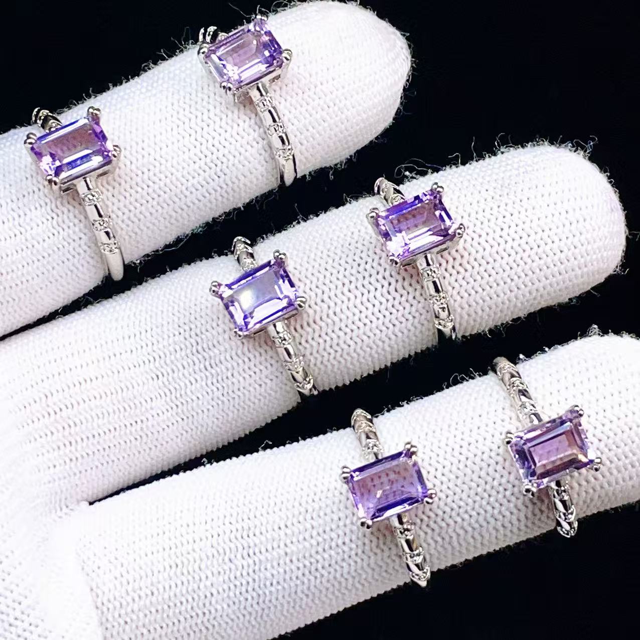 Yahoo! Yahoo!ショッピング(ヤフー ショッピング)PROME 天然石 特別仕様品・限定品・再入荷不可・ラベンダーアメジスト・白銅指輪・フリーサイズ・p5550