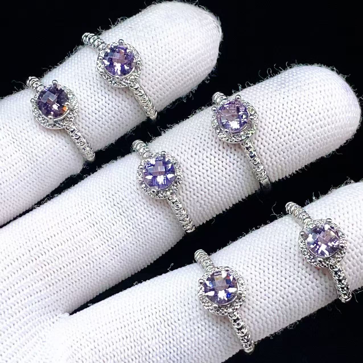 Yahoo! Yahoo!ショッピング(ヤフー ショッピング)PROME 天然石 特別仕様品・限定品・再入荷不可・アメジスト・白銅指輪・フリーサイズ・p5574