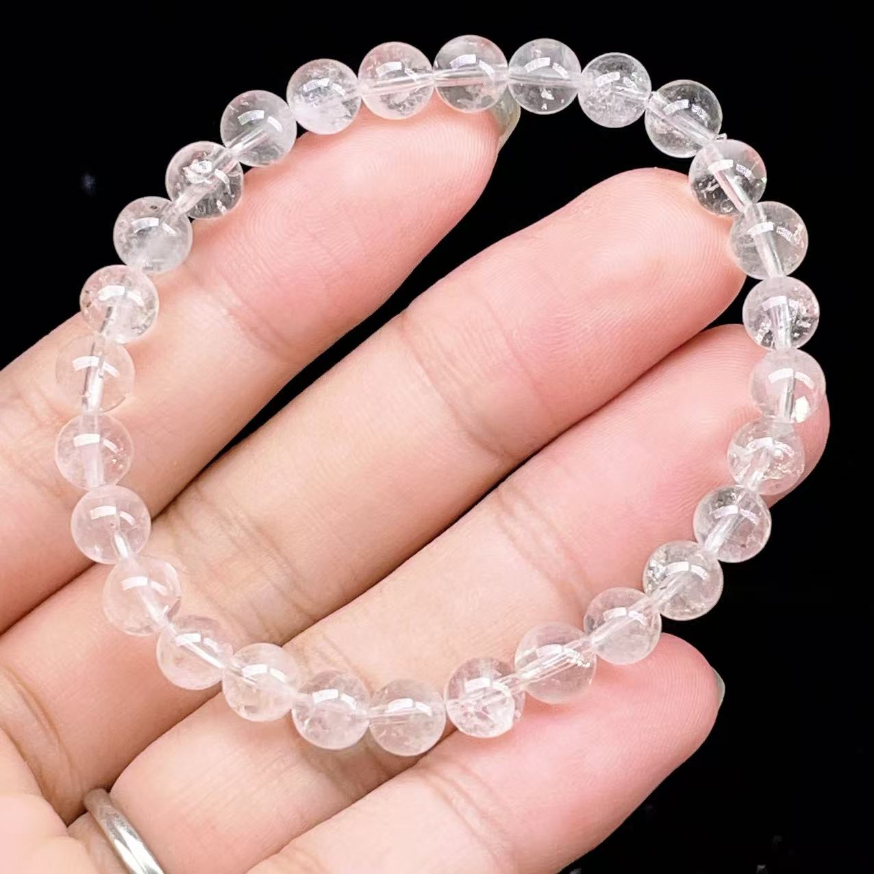 Yahoo! Yahoo!ショッピング(ヤフー ショッピング)PROME 天然石【一点物】 ・高品質・希少鉱・ハーキマーダイヤモンド・オイルインクォーツ・石油入り水晶・アメリカニューヨーク州産・ブレスレット  v63676