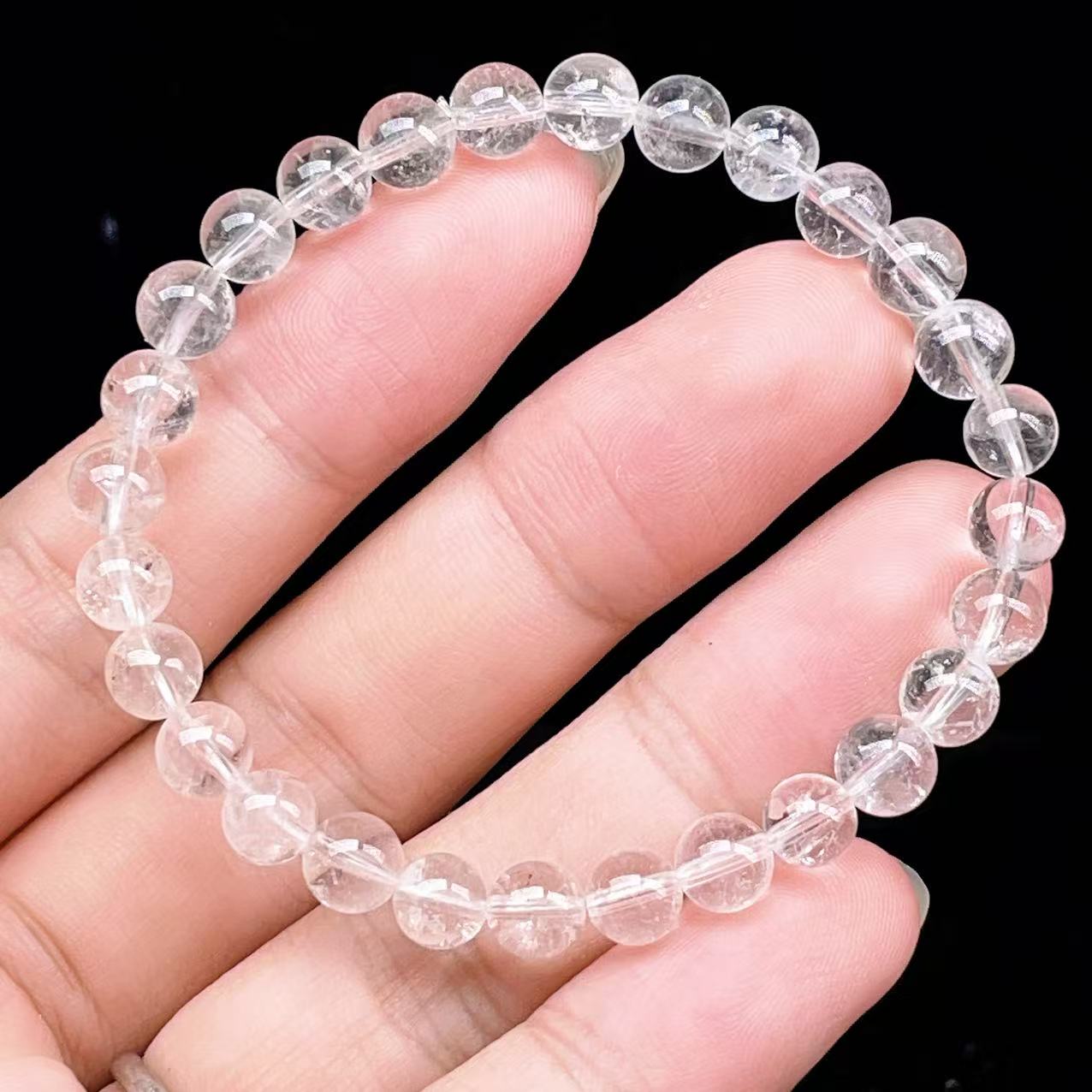 Yahoo! Yahoo!ショッピング(ヤフー ショッピング)PROME 天然石【一点物】 ・高品質・希少鉱・ハーキマーダイヤモンド・オイルインクォーツ・石油入り水晶・アメリカニューヨーク州産・ブレスレット  v63693