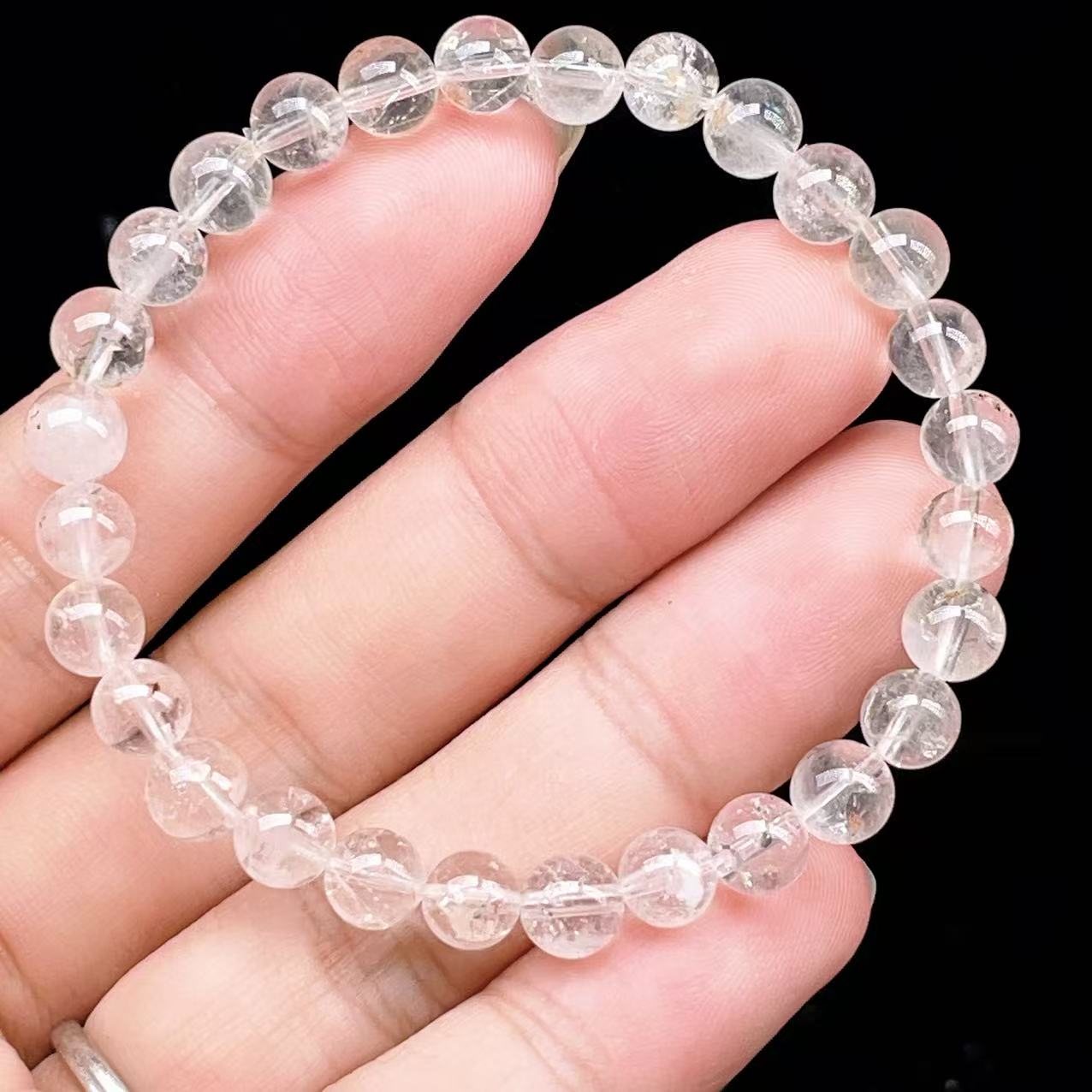 Yahoo! Yahoo!ショッピング(ヤフー ショッピング)PROME 天然石【一点物】 ・高品質・希少鉱・ハーキマーダイヤモンド・オイルインクォーツ・石油入り水晶・アメリカニューヨーク州産・ブレスレット  v63694
