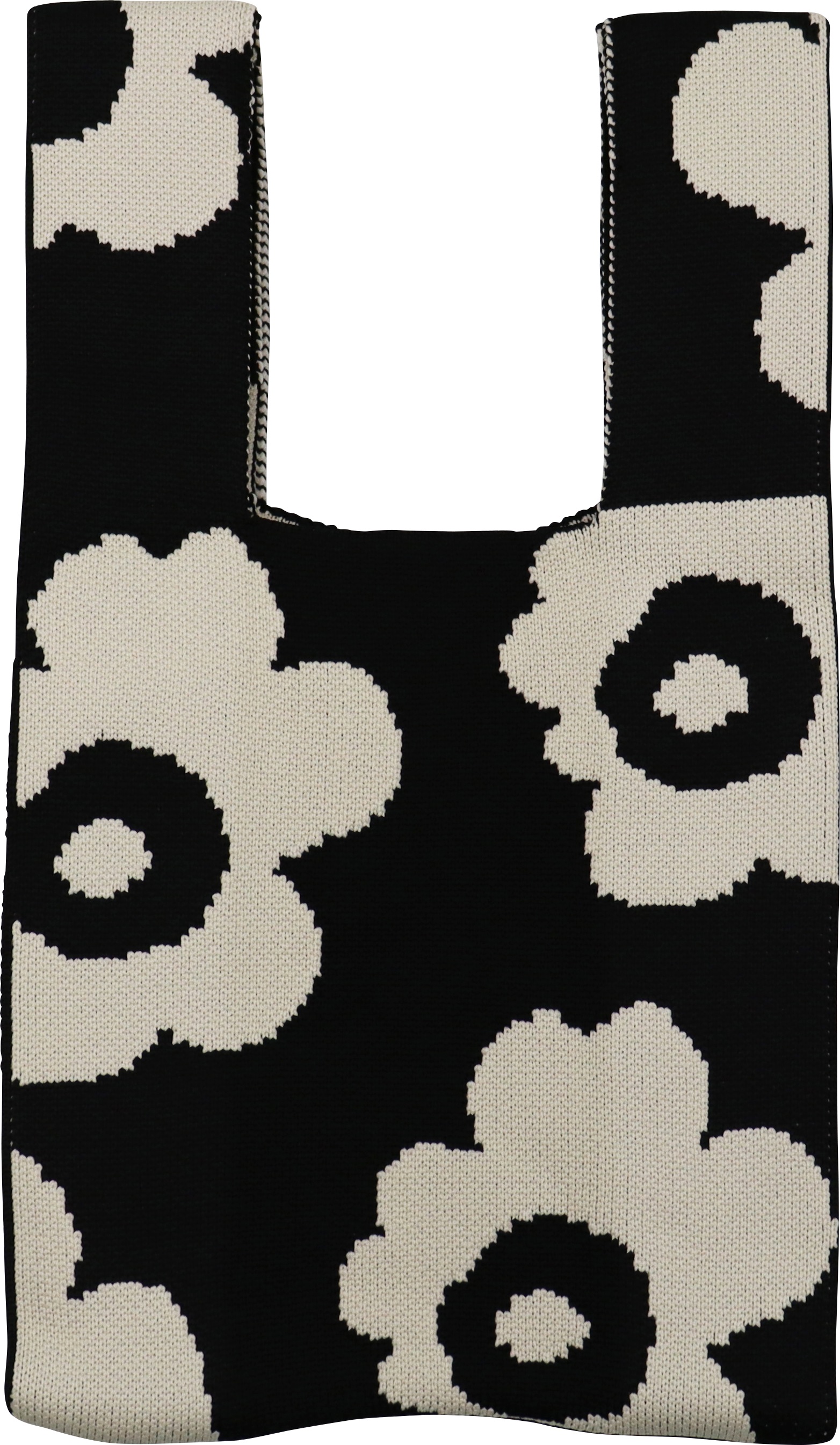 ニットバッグ トートバッグ マルシェバッグ ハンドバッグ 編み 手提げ 編みバッグ ミニトート Мサイズ A4サイズ ニット バッグ 韓国｜gingam-bag｜07