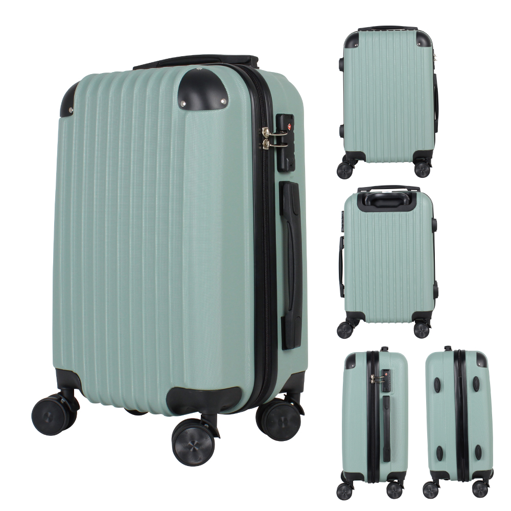スーツケース 機内持ち込み S  2泊3日 キャリーバッグ かわいい SSサイズ キャリーケース 安い 軽量 TSA ダイヤル式 ファスナー パステル おしゃれ シンプル｜gingam-bag｜05