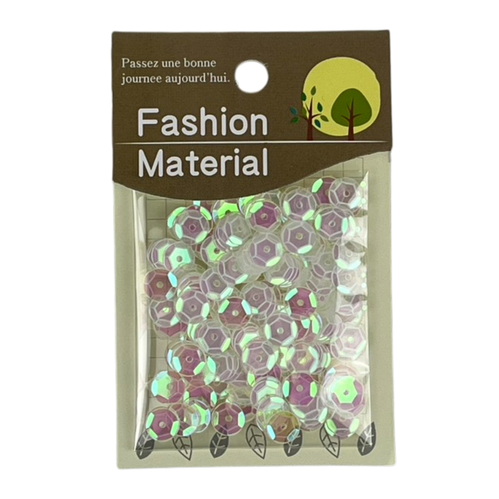 スパンコール 手芸 亀甲型 6mm 8mm 全8色 5g ハンドメイド 縫い付け パーツ |  | 01
