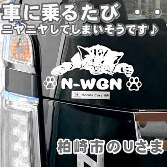 ステッカー 車 猫 おもしろ ワンピース アニメ パロディー C4 016 001 08 25 銀影工房 通販 Yahoo ショッピング