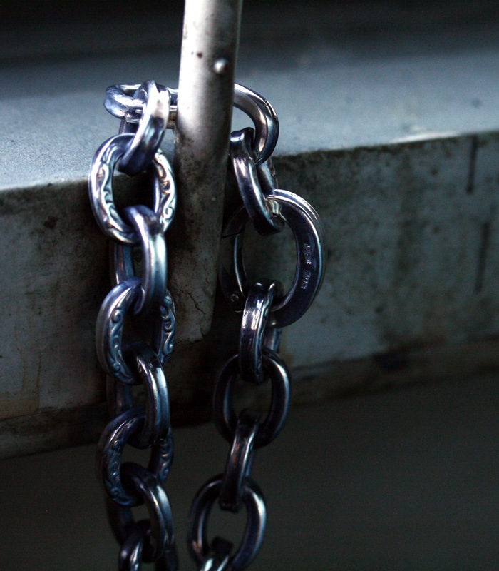ArgentGleam アージェントグリーム シルバー925 ブレスレット NIRVANA BRACELET CARAVINER Large TYPE2 AB-414 ブランド ARGENT GLEAM アクセサリー 爆買の画像