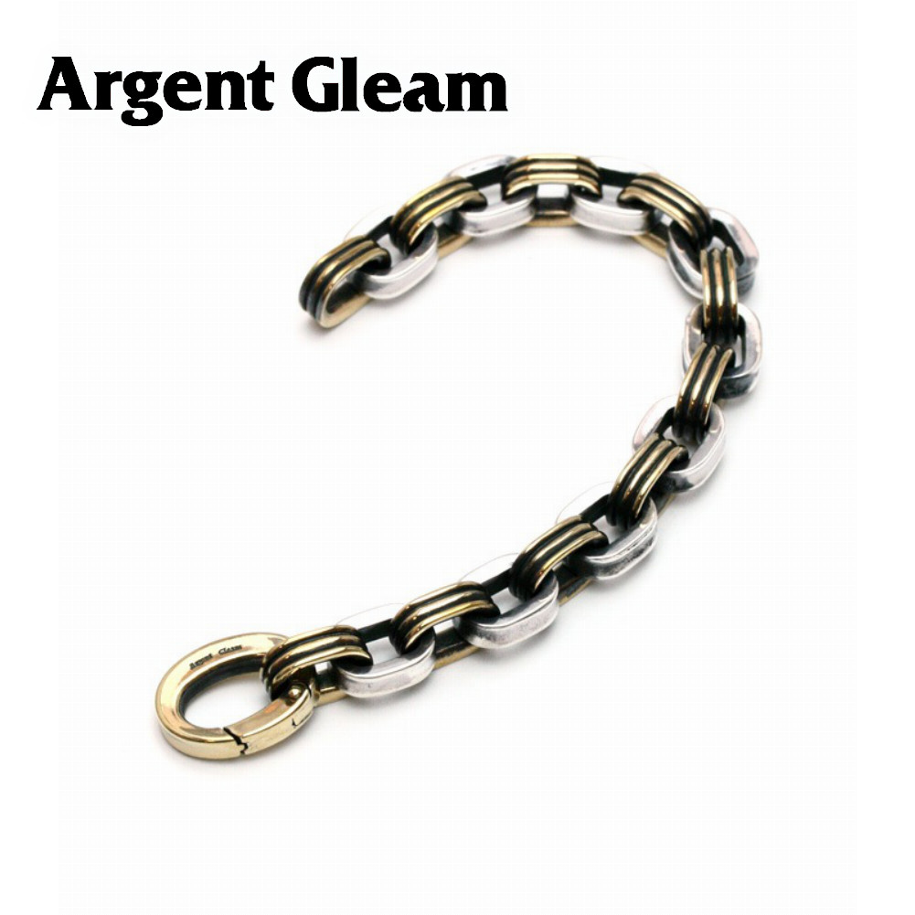 ArgentGleam ȥ꡼ С925 ֥饹 ֥쥹å ORPHAN BRACELET CARAVINER Combi AB-442 ֥ ARGENT GLEAM ꡼