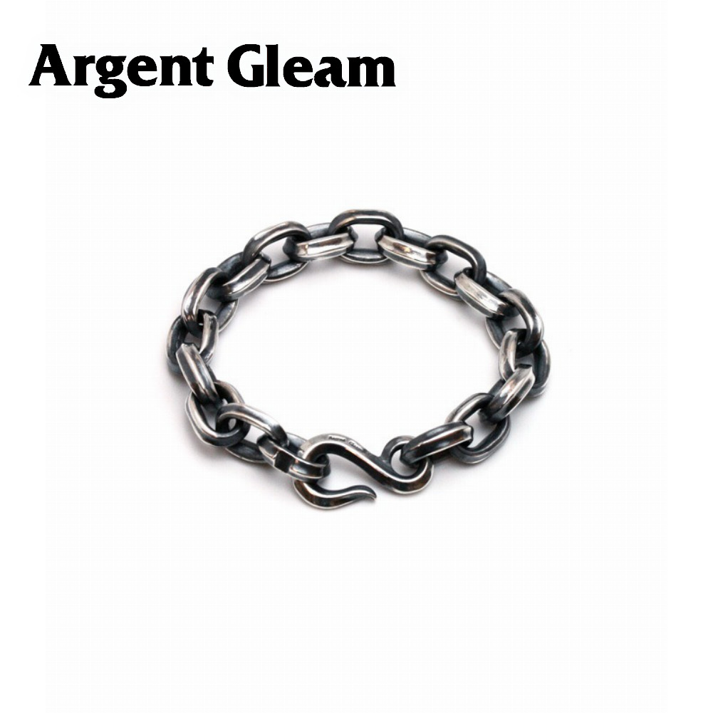 ArgentGleam ȥ꡼ С925 ֥쥹å Spinal Chain Bracelet Large Silver AB-469 ֥ ARGENT GLEAM ꡼