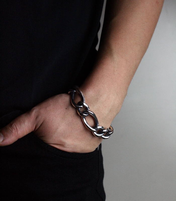 ArgentGleam アージェントグリーム シルバー925 ブレスレット NEW STANDARD BRACELET TYPE1 Large AB-474 ブランド ARGENT GLEAM アクセサリー 爆買の画像