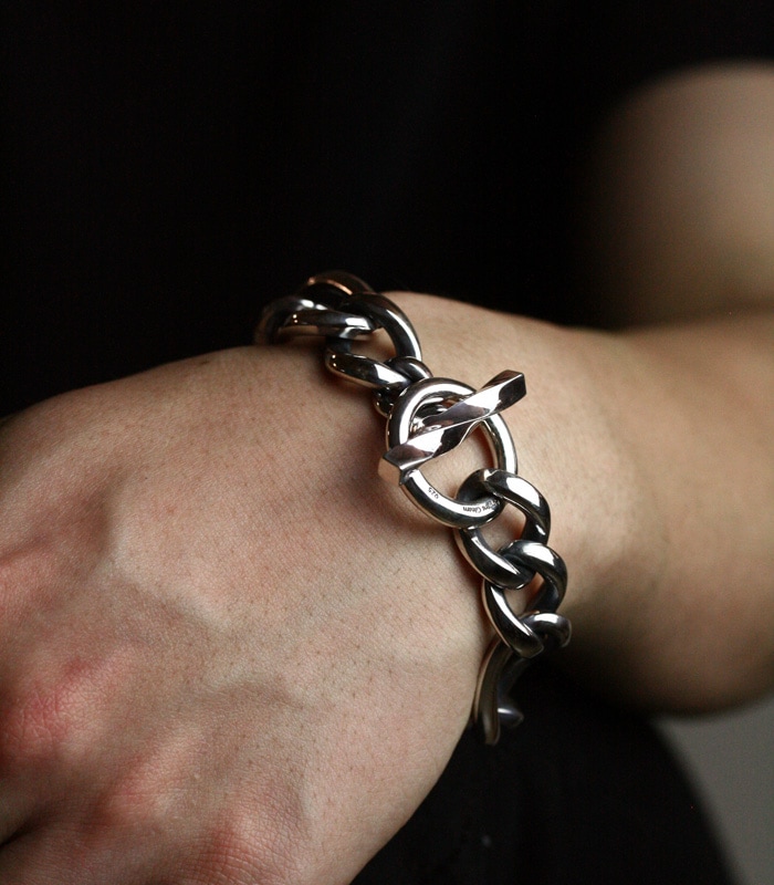 ArgentGleam アージェントグリーム シルバー925 ブレスレット NEW STANDARD BRACELET TYPE1 Large AB-474 ブランド ARGENT GLEAM アクセサリー 爆買の画像