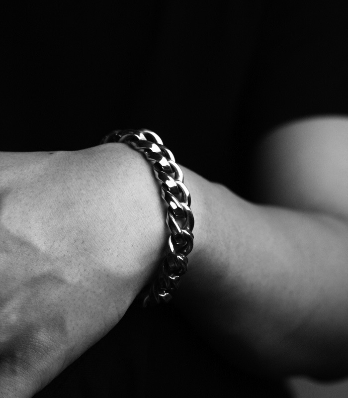ArgentGleam アージェントグリーム シルバー925 ブレスレット Stream Chain Bracelet AB-477 ブランド ARGENT GLEAM アクセサリー 爆買の画像