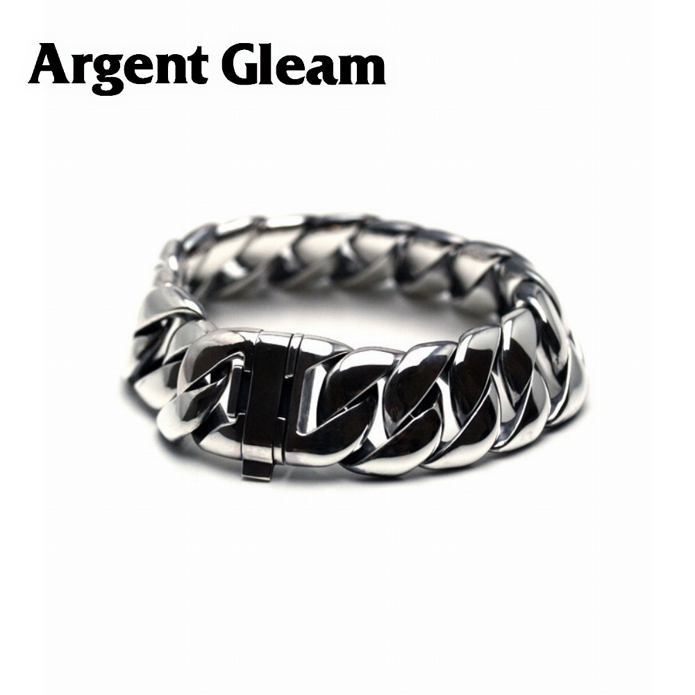 ArgentGleam ȥ꡼ С925 ֥쥹å Curving Chain Bracelet AB-486 ֥ ARGENT GLEAM ꡼