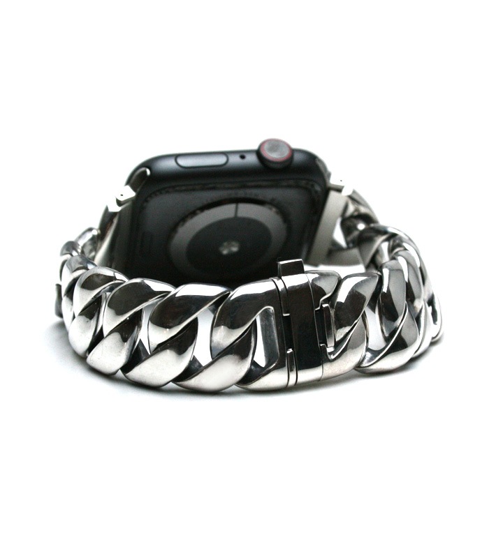 ArgentGleam Classic アージェントグリームクラシック シルバー925 ブレスレット APPLE WATCH CHAIN BAND Curving Chain AB-487 ブランド ARGENT 爆買の画像