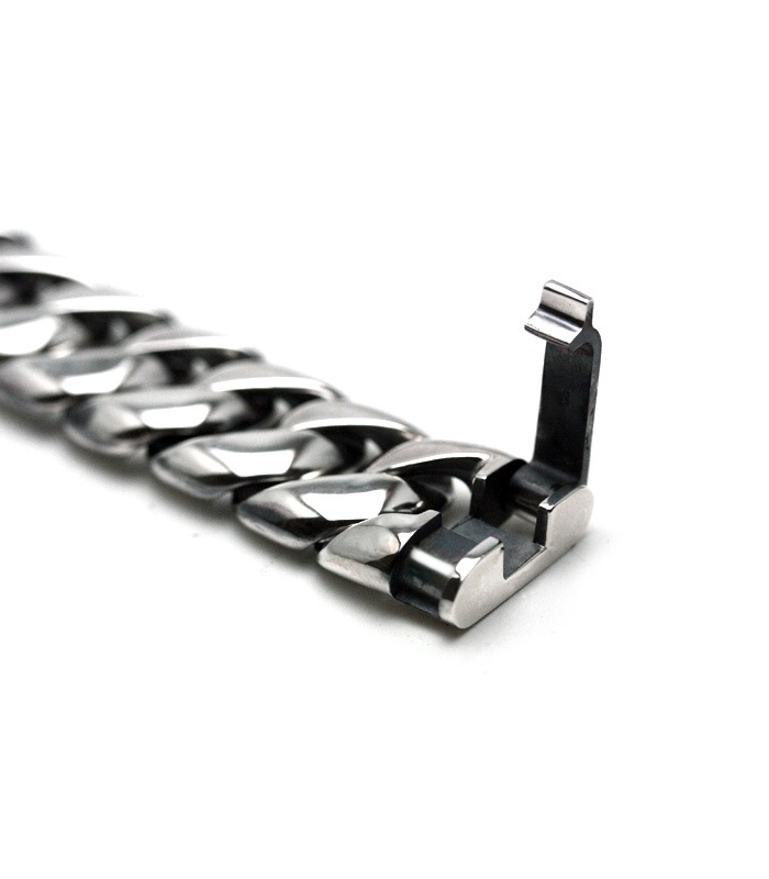 ArgentGleam Classic アージェントグリームクラシック シルバー925 ブレスレット APPLE WATCH CHAIN BAND Curving Chain AB-487 ブランド ARGENT 爆買の画像