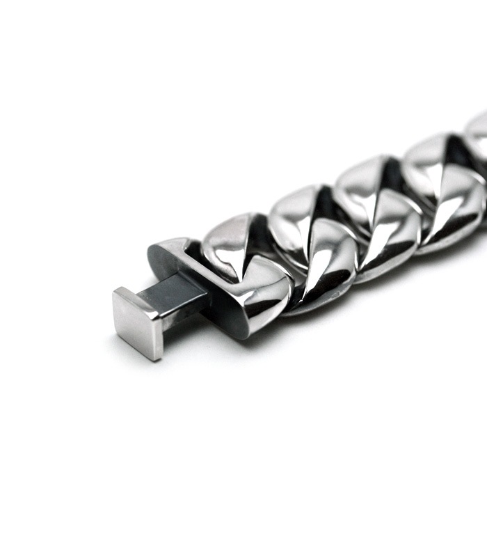 ArgentGleam Classic アージェントグリームクラシック シルバー925 ブレスレット APPLE WATCH CHAIN BAND Curving Chain AB-487 ブランド ARGENT 爆買の画像