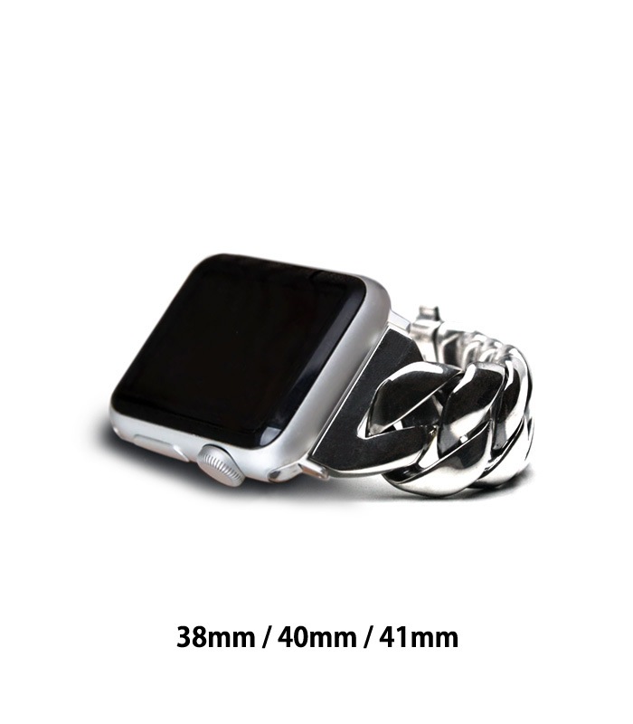 ArgentGleam Classic アージェントグリームクラシック シルバー925 ブレスレット APPLE WATCH CHAIN BAND Curving Chain AB-487 ブランド ARGENT 爆買の画像
