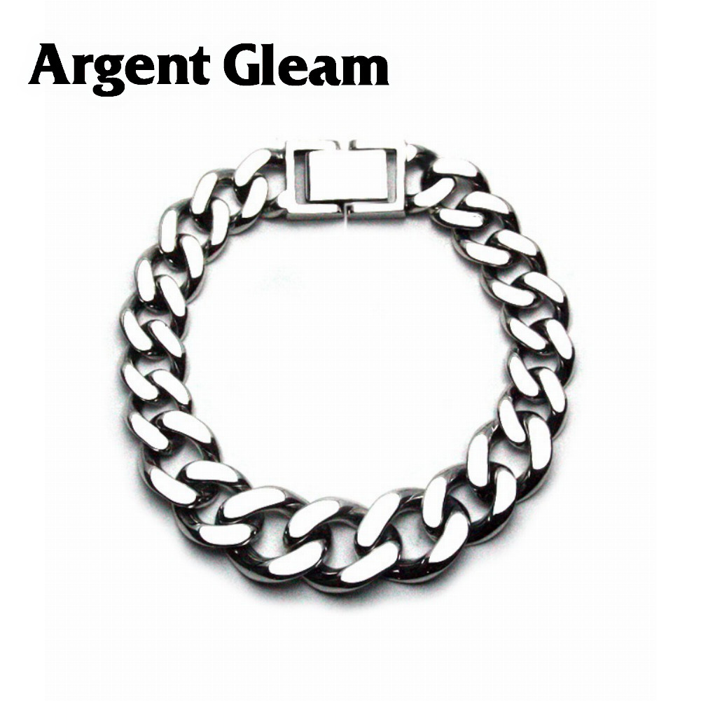 ArgentGleam アージェントグリーム シルバー925 ブレスレット Plain Gradation Bracelet AB-488 ブランド ARGENT GLEAM アクセサリー 爆買