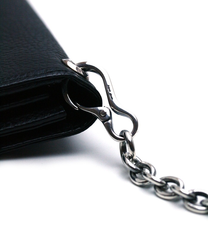 ArgentGleam アージェントグリーム シルバー925 ウォレットチェーン AG Carabiner Small&Small AC-238 ブランド ARGENT GLEAM アクセサリー 爆買の画像