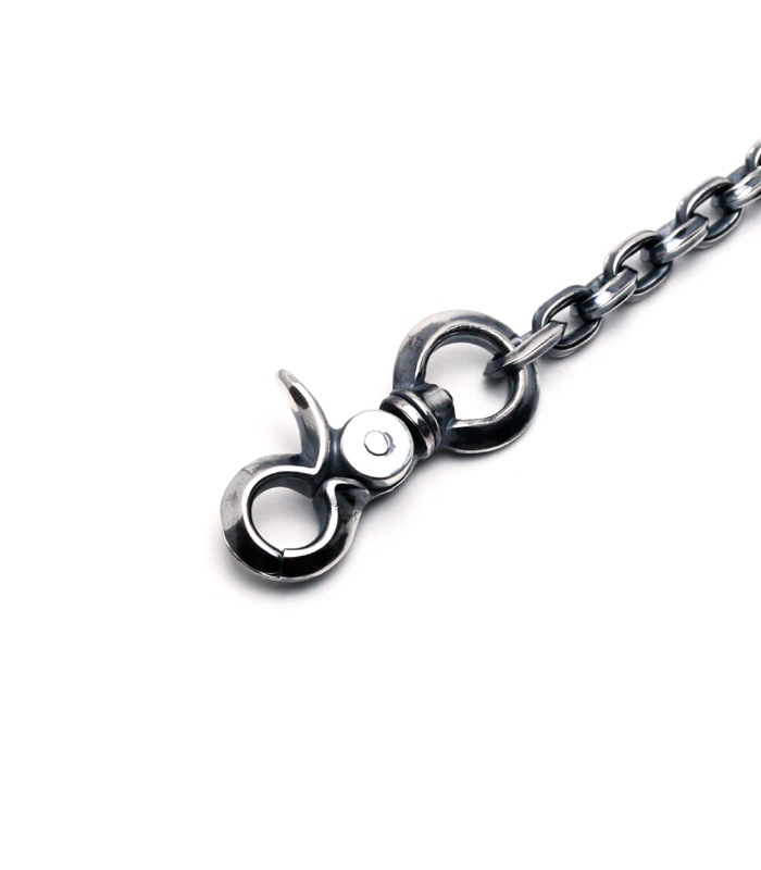 ArgentGleam アージェントグリーム シルバー925 ウォレットチェーン Spinal WalletChain Small Silver AC-283 ブランド ARGENT GLEAM アクセサリー 爆買の画像