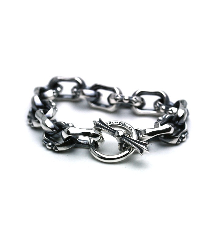 ArgentGleam Classic アージェントグリームクラシック シルバー925 ブレスレット Mixed Square Bracelet AGB-179 ブランド ARGENT GLEAM アクセサリー 爆買の画像
