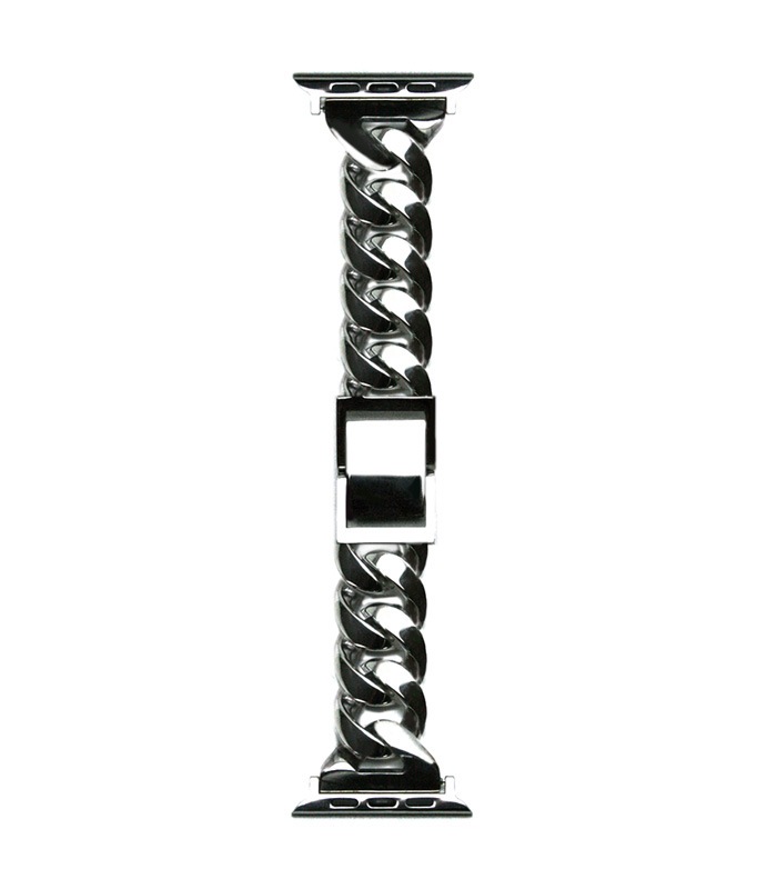 ArgentGleam Classic アージェントグリームクラシック シルバー925 ブレスレット APPLE WATCH CHAIN BAND PLAIN 49mm 45mm 44mm 42mm AGB-180 爆買の画像