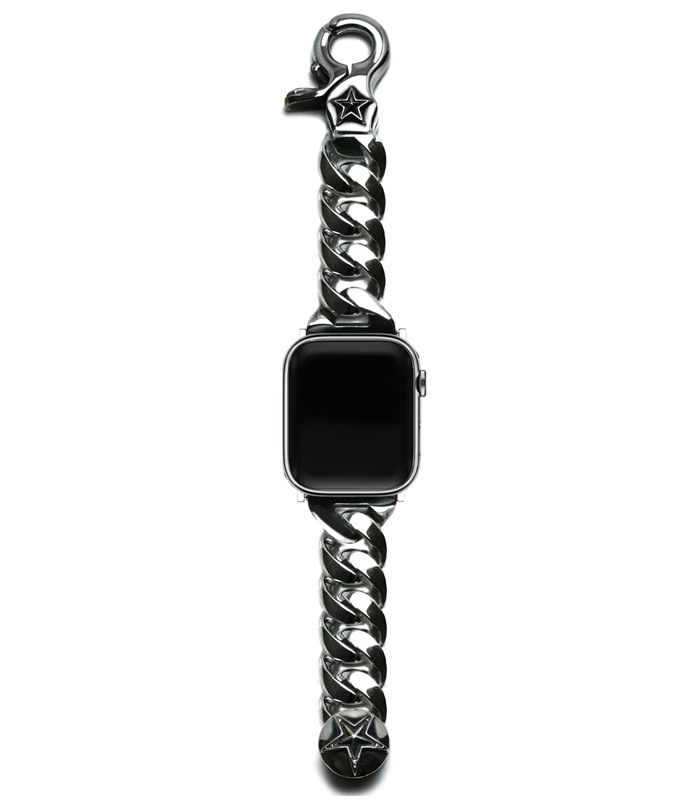 ArgentGleam Classic アージェントグリームクラシック シルバー925 ブレスレット APPLE WATCH CHAIN BAND CLIP 49mm 45mm 44mm 42mm AGB-181 ブランド 爆買の画像