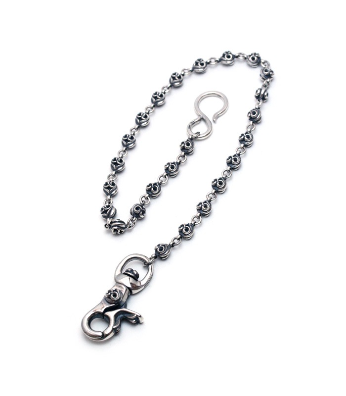 ArgentGleam Classic アージェントグリームクラシック シルバー925 ウォレットチェーン Ball Walletchain AGC-005 ブランド ARGENT GLEAM 爆買の画像