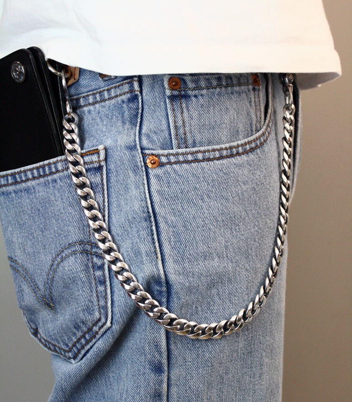 ArgentGleam Classic アージェントグリームクラシック シルバー925 ウォレットチェーン Narrow Walletchain AGC-033 ブランド ARGENT GLEAM 爆買の画像